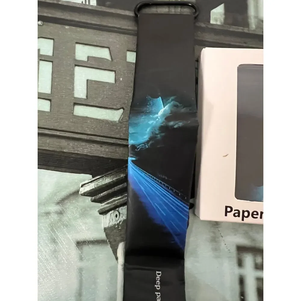 New Waterproof Tyvek Paper Digital Watch Unisex LED Printed Wristband